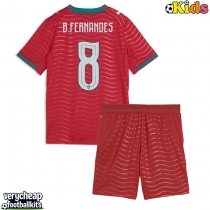 Portugal Bruno Fernandes #8 Replica Home Minikit World Cup 2026 Short Sleeve (+ pants)